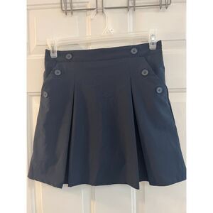 Nautica School Uniform Girls 12.5 Womens Small Mini Skirt Pleated Academia Lined